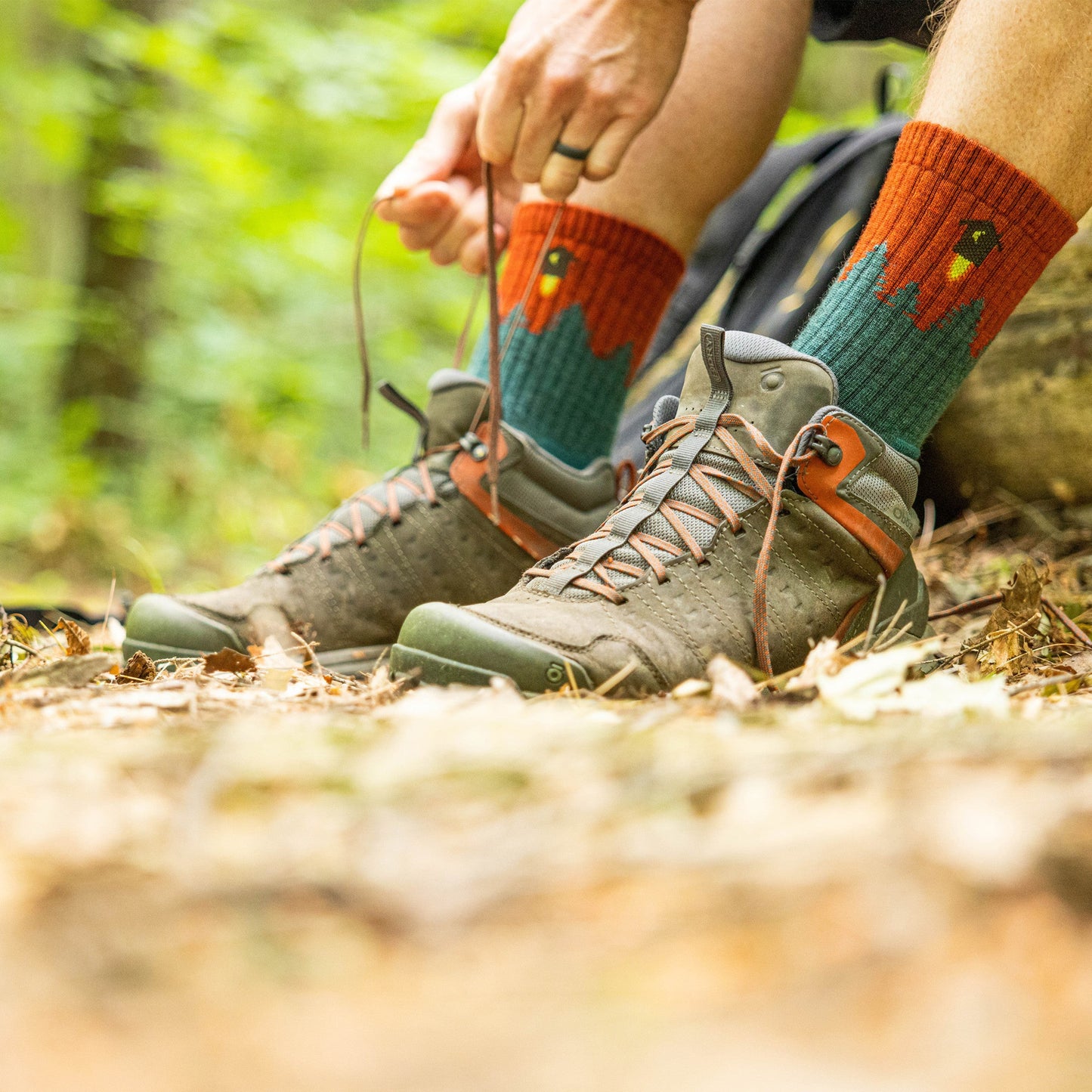 Men's Number 2 Micro Crew Midweight Hiking Socks