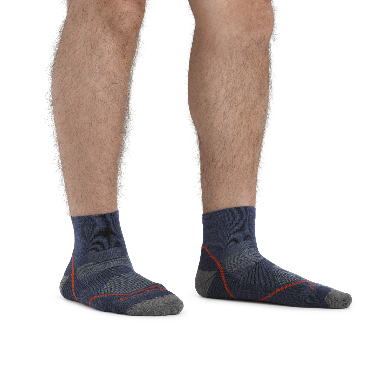 Men's Light Hiker Quarter Lightweight Hiking Socks