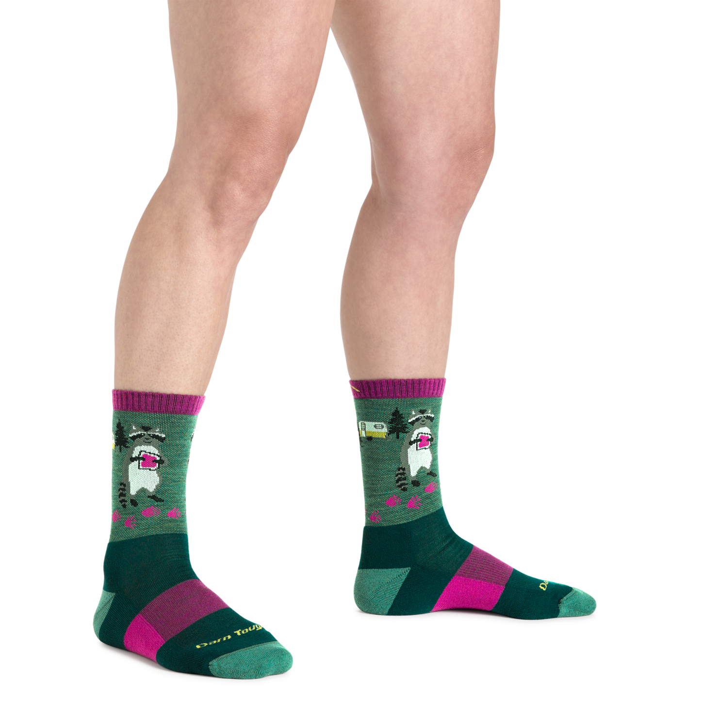 Women's Critter Club Micro Crew Lightweight Hiking Socks