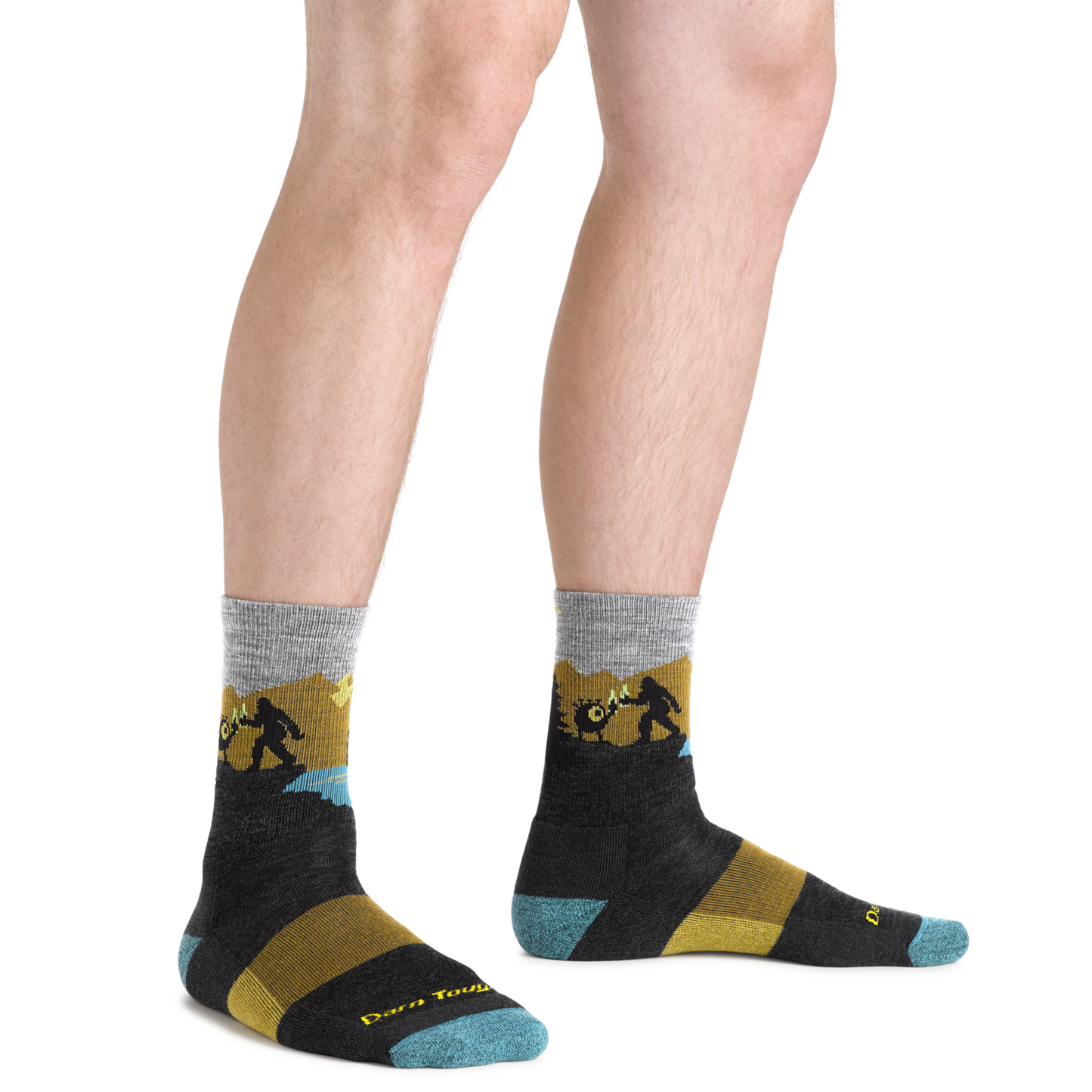 Men's Close Encounters Micro Crew Midweight Hiking Socks