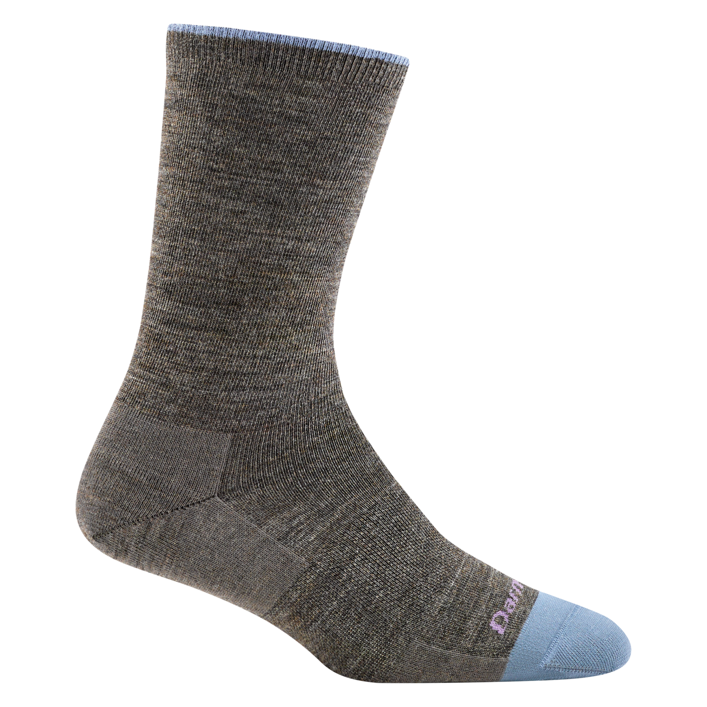 Women's Solid Basic Crew Lightweight Lifestyle Socks