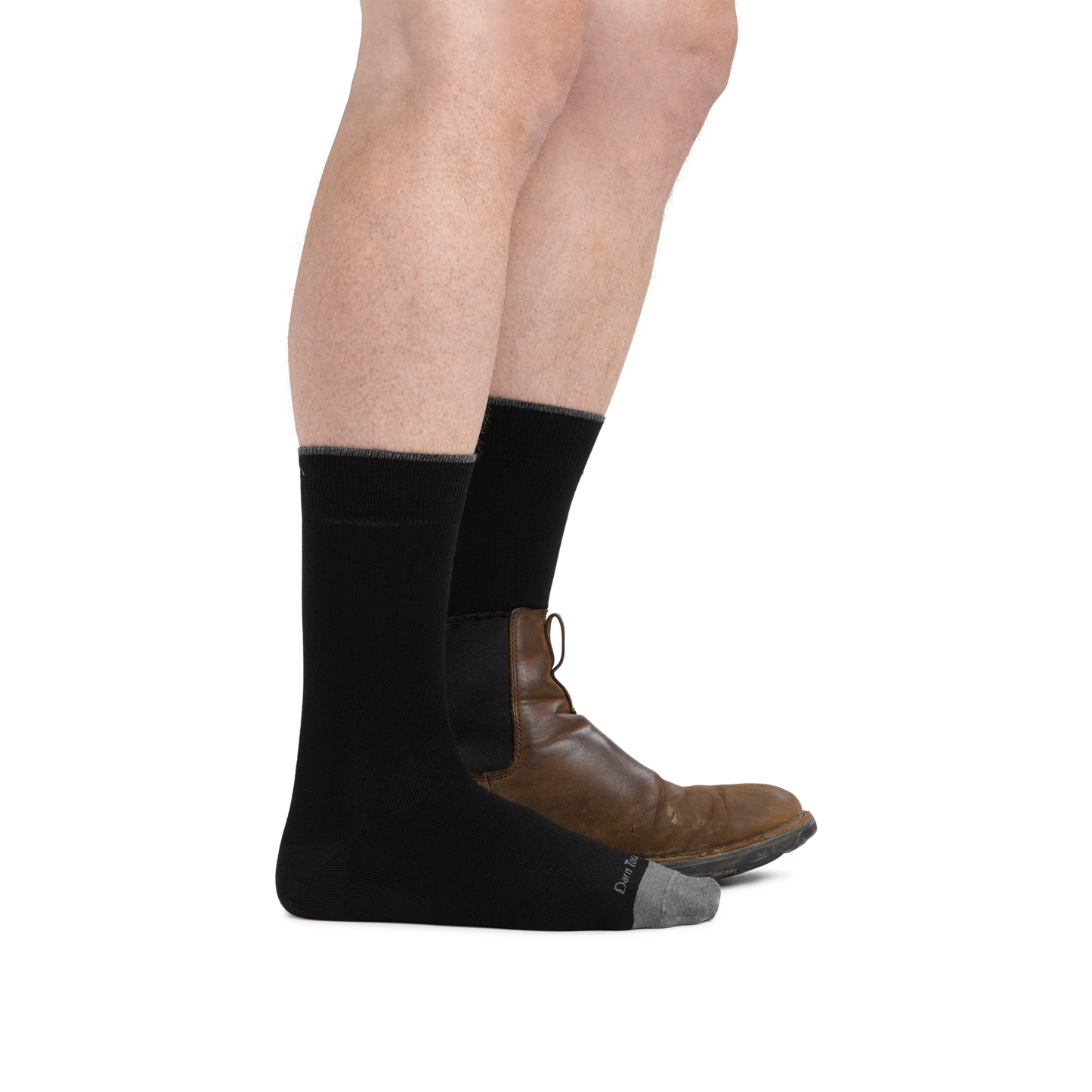 Men's Solid Crew Lightweight Lifestyle Socks