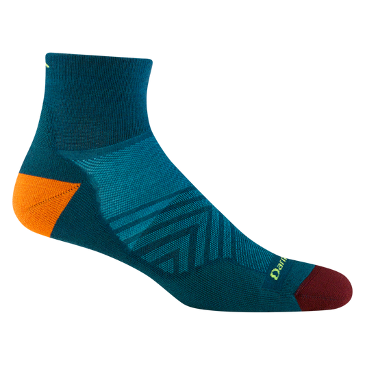 Men's Run Quarter Cushioned Ultra-Lightweight Running Socks