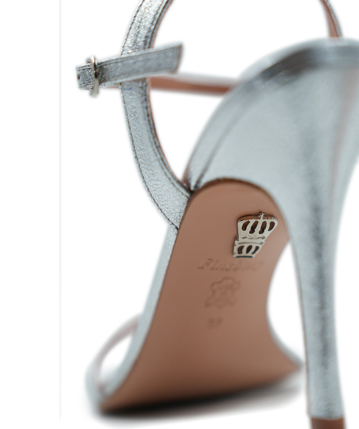 GLORIA Silver Sandals